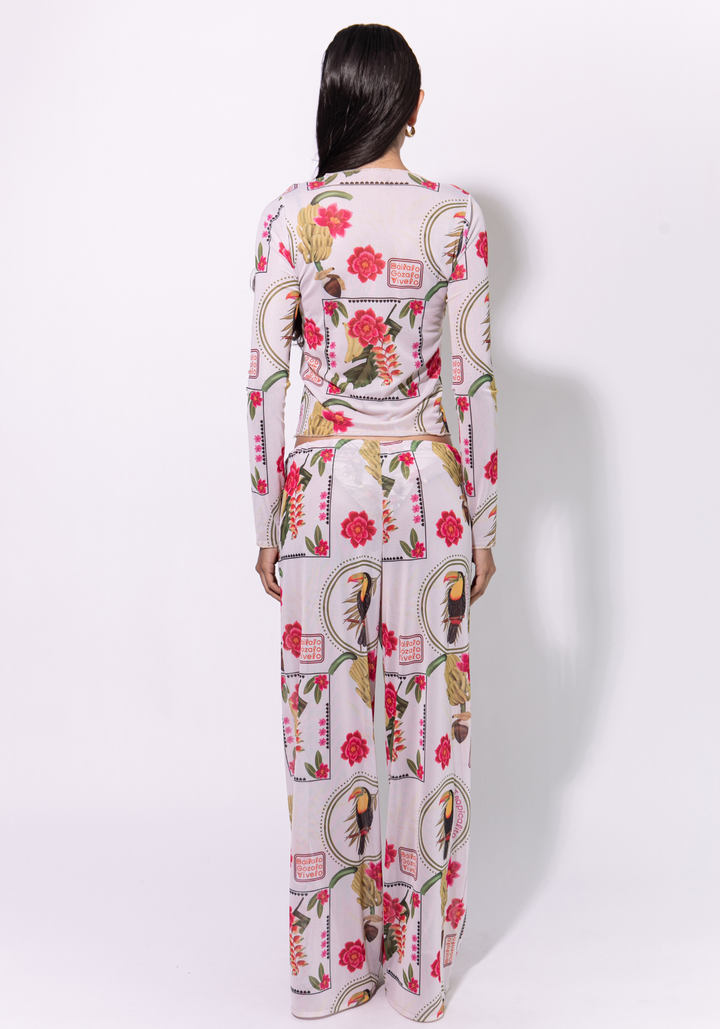 SET DE MALLA TROPICAL