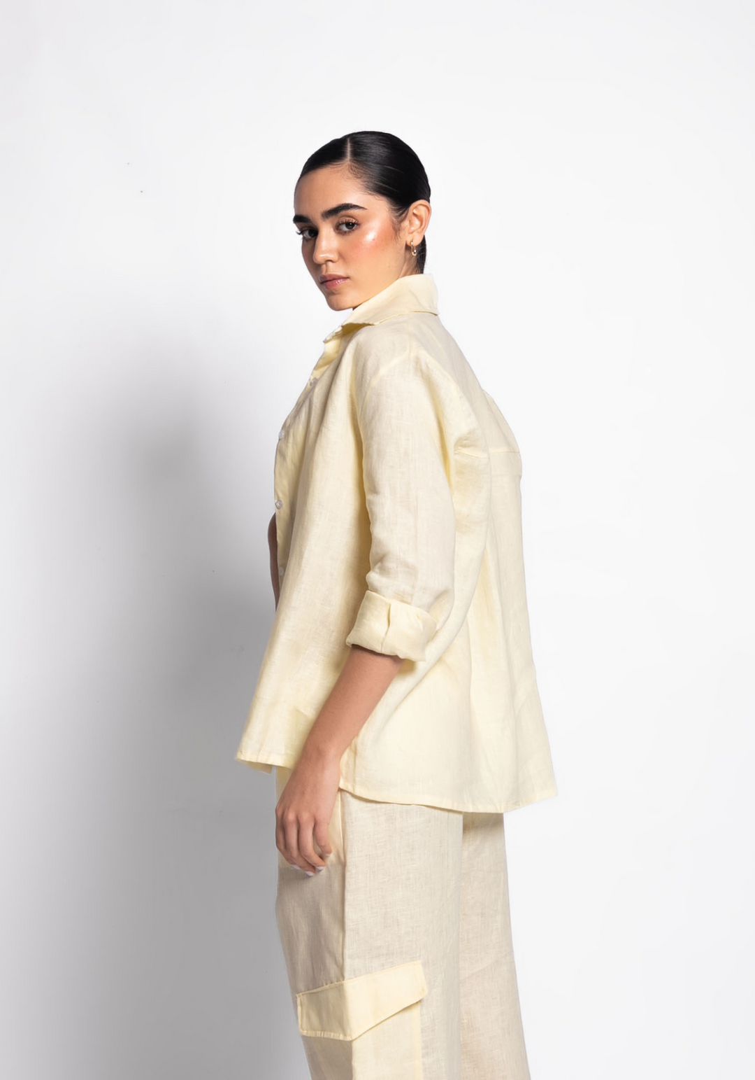 CAMISA DE LINO OVERSIZED